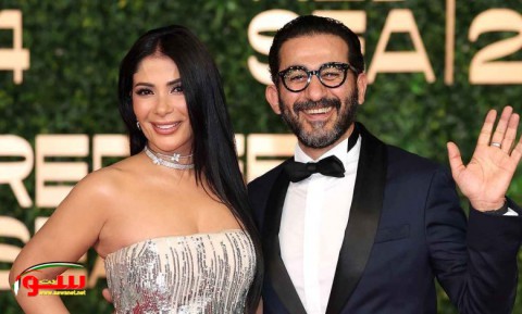 الفنانه ترد بشكل غير مباشر !! شائعات الانفصال تطال منى زكي وأحمد حلمي