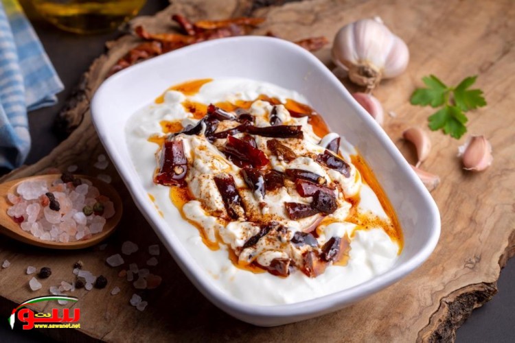 فتة باذنجان بالصوص