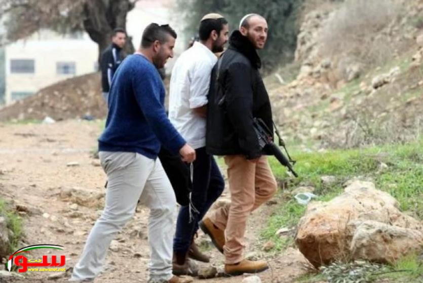 مستوطنون يعتدون على شاب ويستولون على مركبته غرب سلفيت