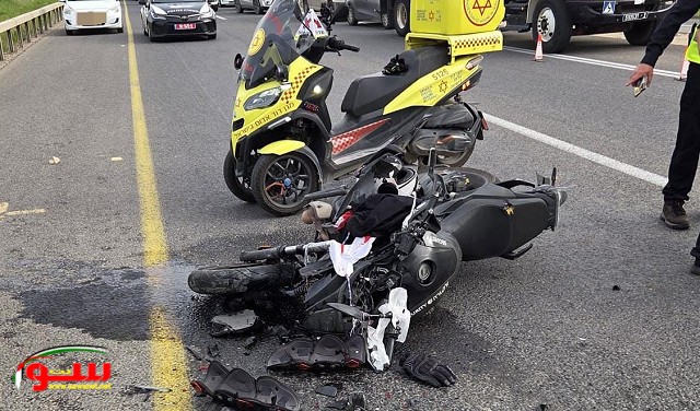 إصابة عدة أشخاص في حوادث طرق متفرقة بالبلاد ,  ومصرع سائق دراجة نارية
