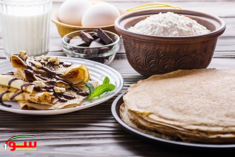 عجينة الكريب لجميع الحشوات