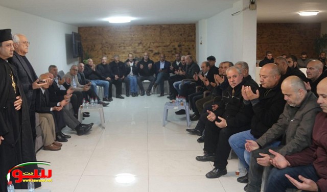 عقد راية الصلح في كفر كنا