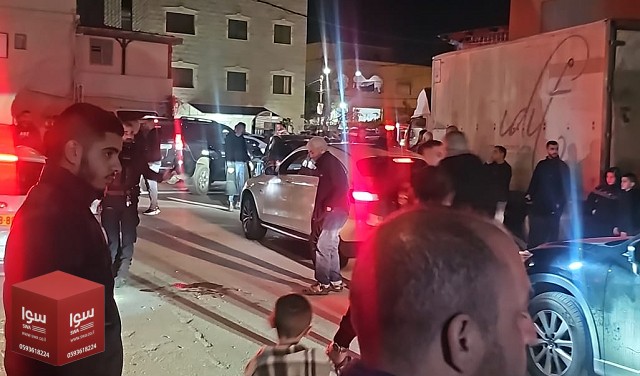 في طمرة مصابان أحدهما حالته خطيرة في جريمة إطلاق نار
