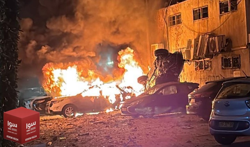 3 رشقات صاروخية إيرانية وسقوط شظايا واندلاع حرائق بعدة بلدات إسرائيلية