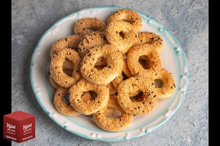 كعك العيد باليانسون والسمسم