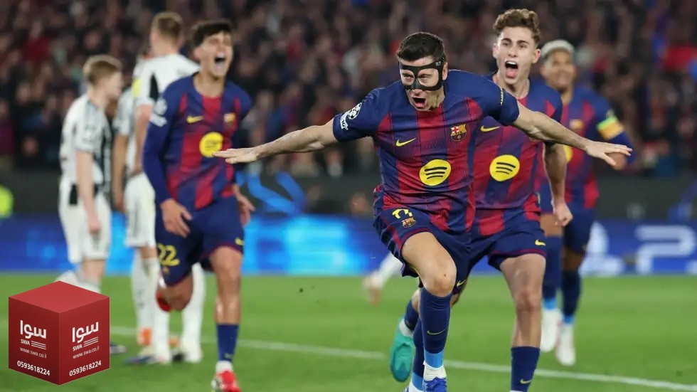 برشلونة يكتسح نيوكاسل ويؤمن مقعده في ربع النهائي