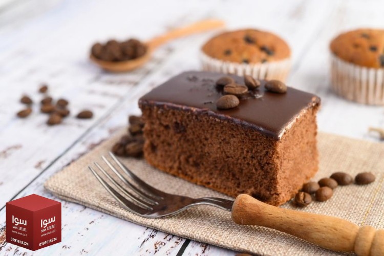 كيك إسفنجي بالقهوة بطعم فاخر